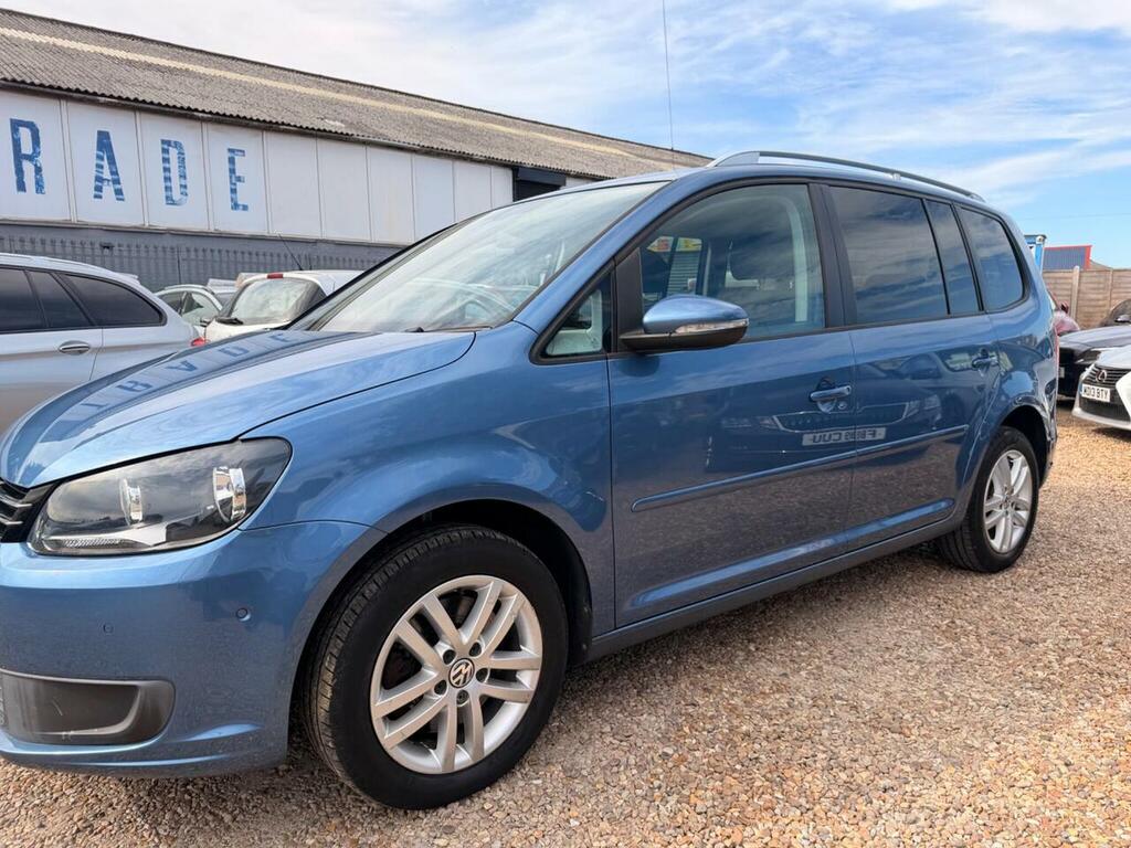 Volkswagen Touran Petrol Blue #4