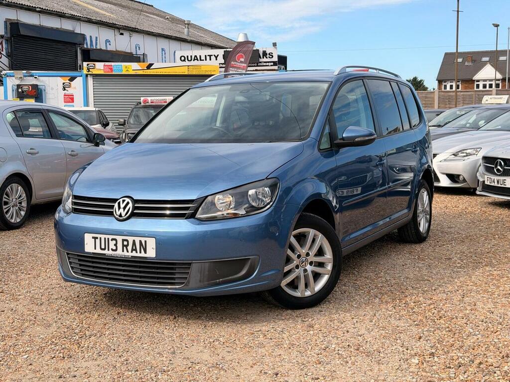 Volkswagen Touran Petrol Blue #2