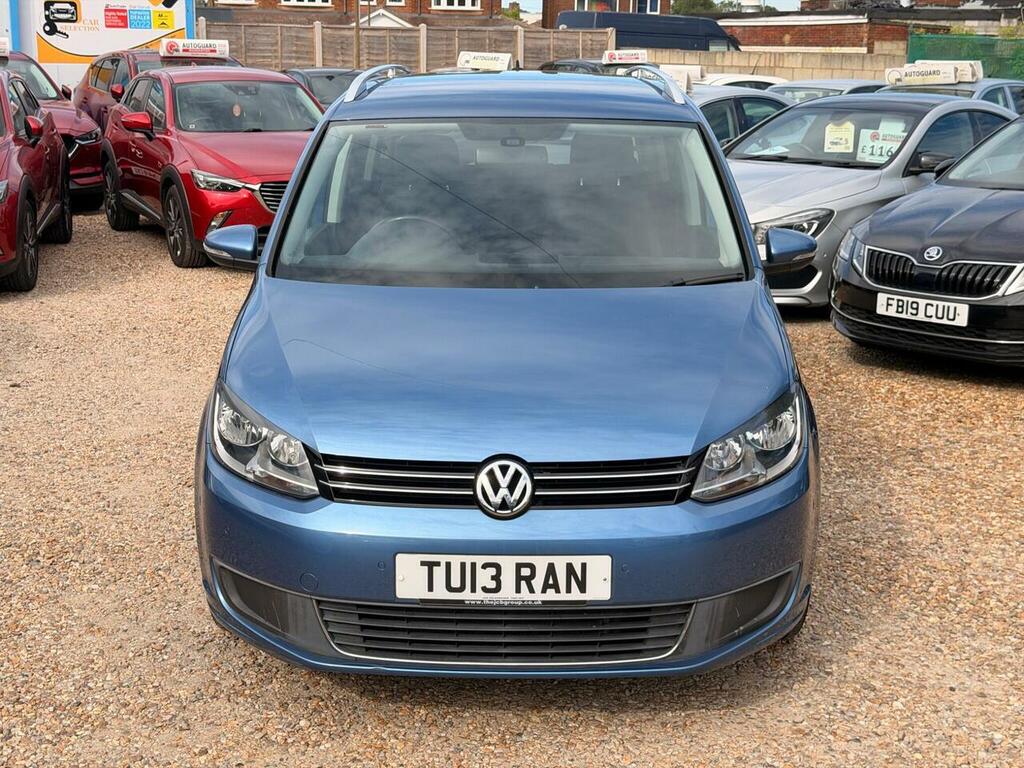 Volkswagen Touran Petrol Blue #6