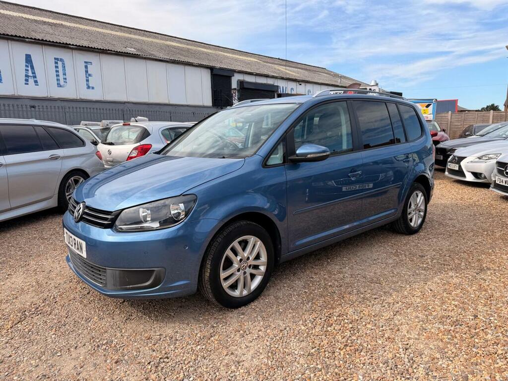 Volkswagen Touran Petrol Blue #5