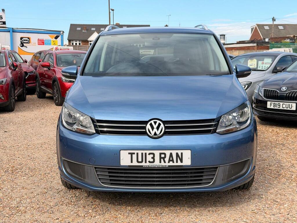 Volkswagen Touran Petrol Blue #3