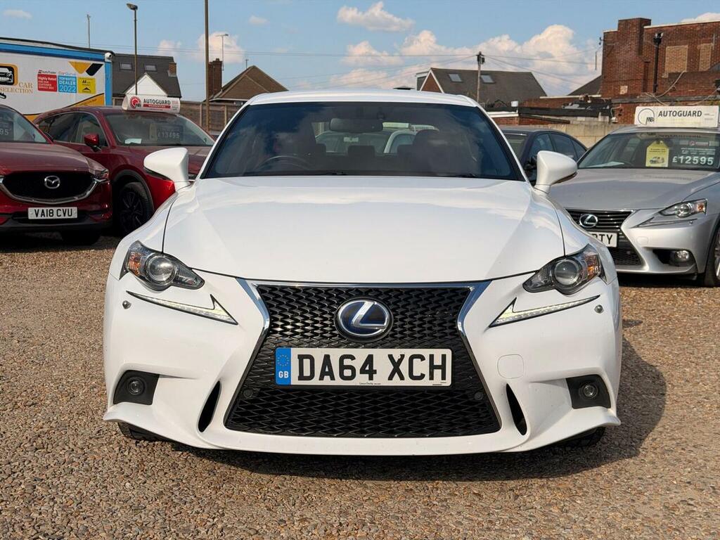 Lexus IS Hybrid White #3