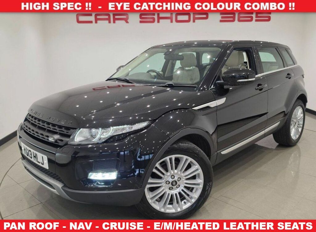 Land Rover Range Rover Evoque Sd4 Prestige Suv Black
