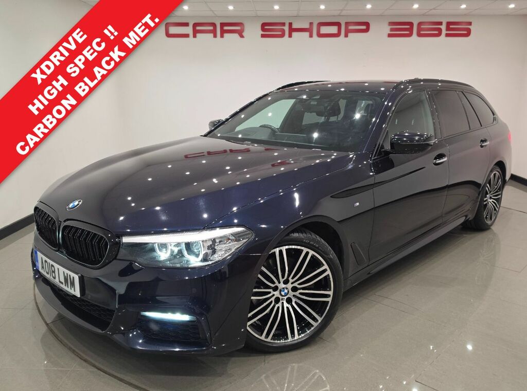 BMW 5 Series 520D M Sport Touring Black