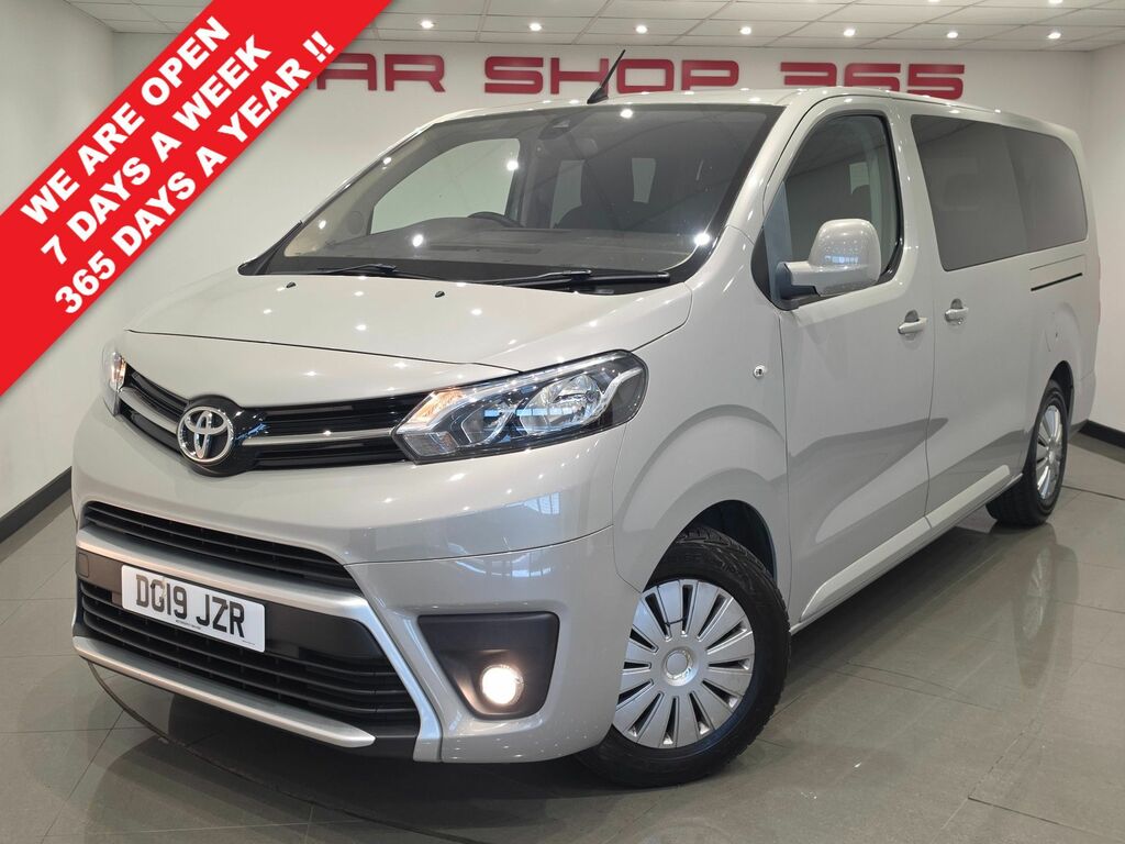 Toyota Proace Verso Shuttle Long Mpv Silver #2
