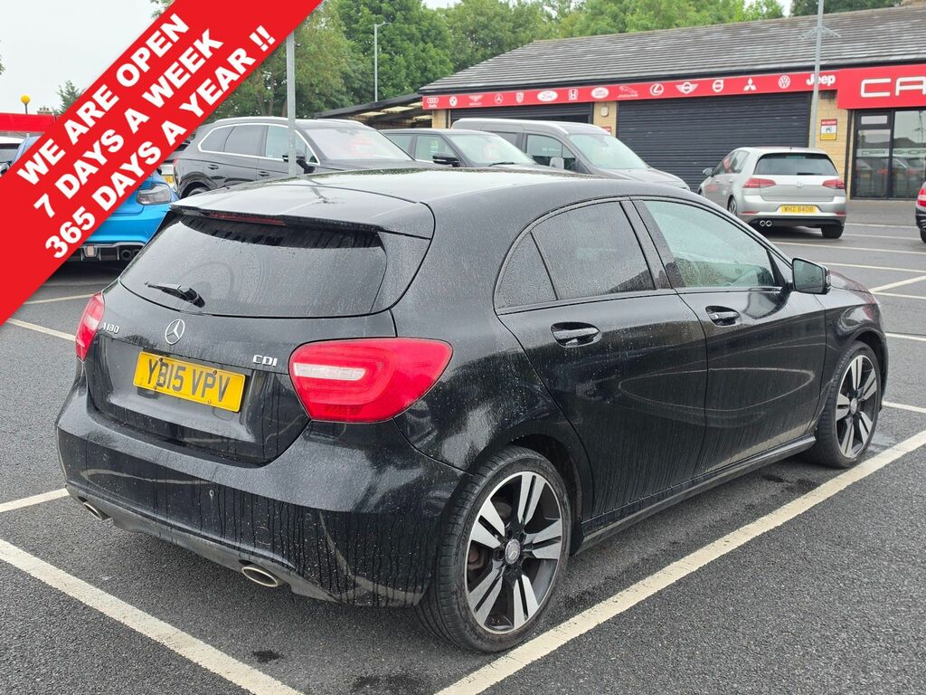 Mercedes-Benz A Class A180 Cdi Sport Hatchback Black #2