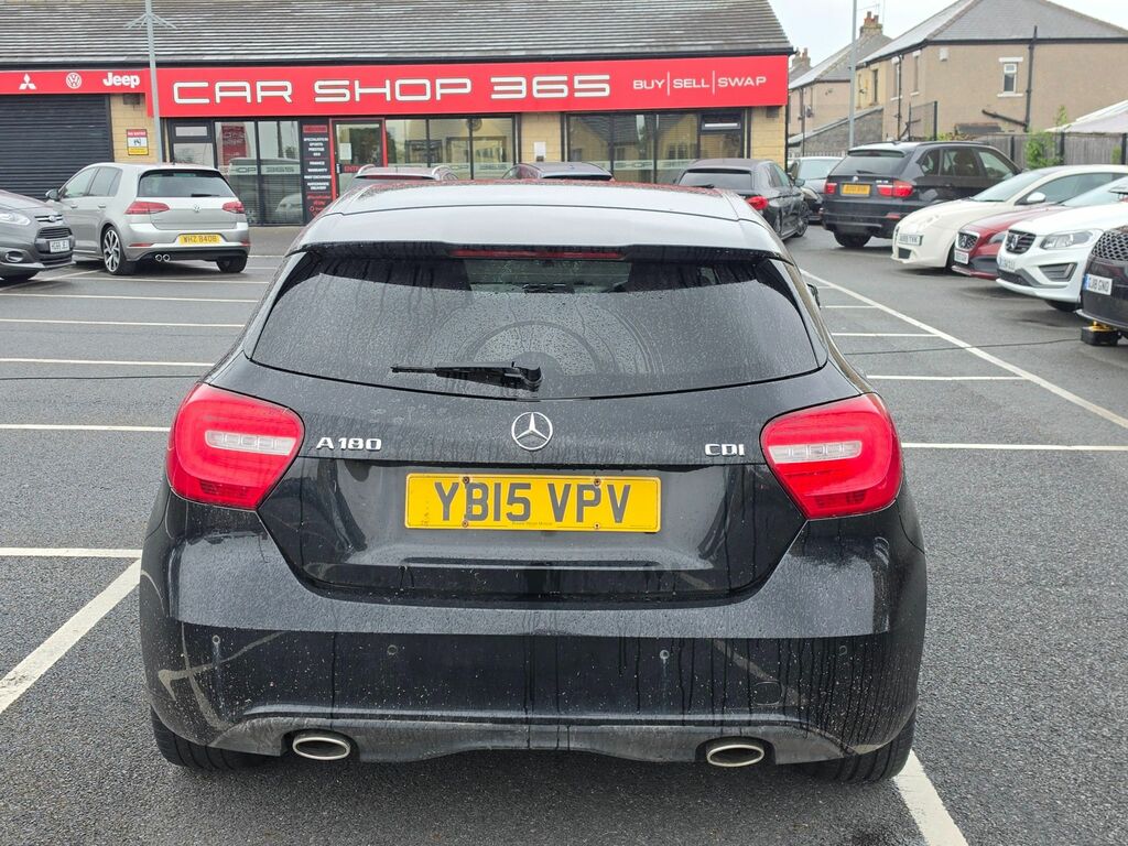 Mercedes-Benz A Class A180 Cdi Sport Hatchback Black #4