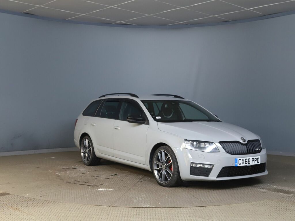 Skoda Octavia Tdi Vrs Estate Grey #4