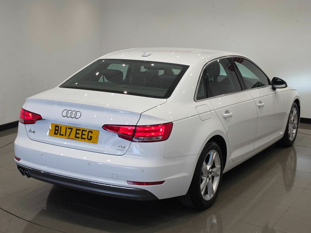 Audi A4 Tdi Ultra Sport Saloon BL17EEG White #6