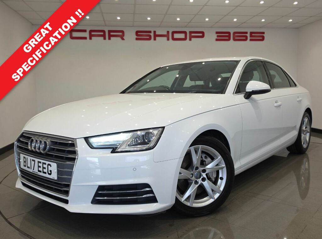 Audi A4 Tdi Ultra Sport Saloon White