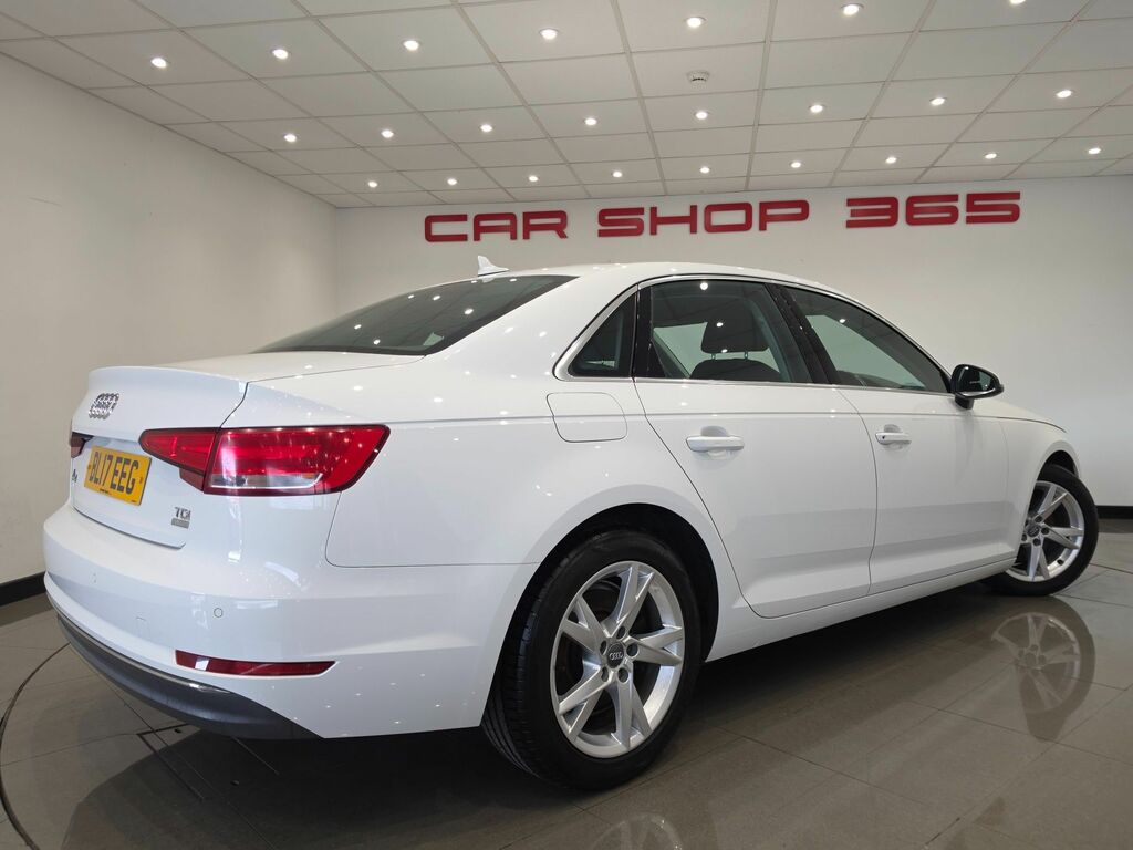 Audi A4 Tdi Ultra Sport Saloon BL17EEG White #5