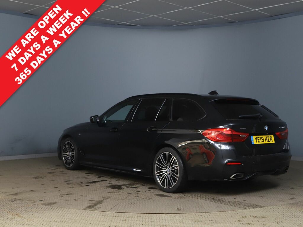 BMW 5 Series 520D M Sport Touring Black