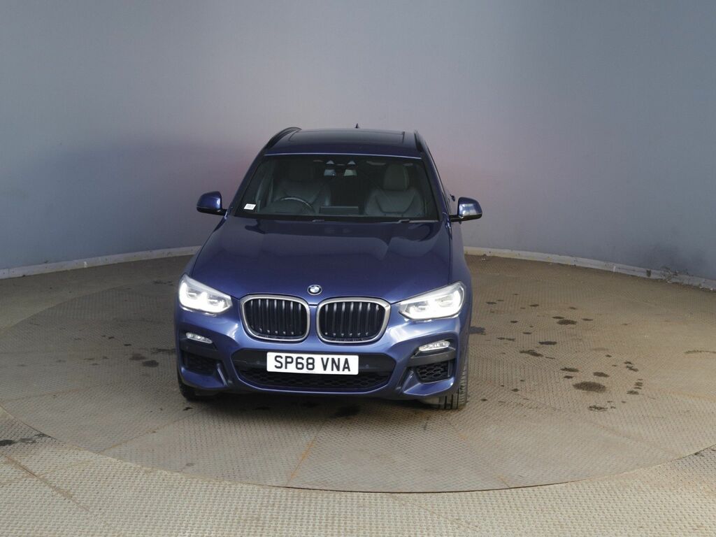 BMW X3 30D M Sport Suv SP68VNA Blue #6