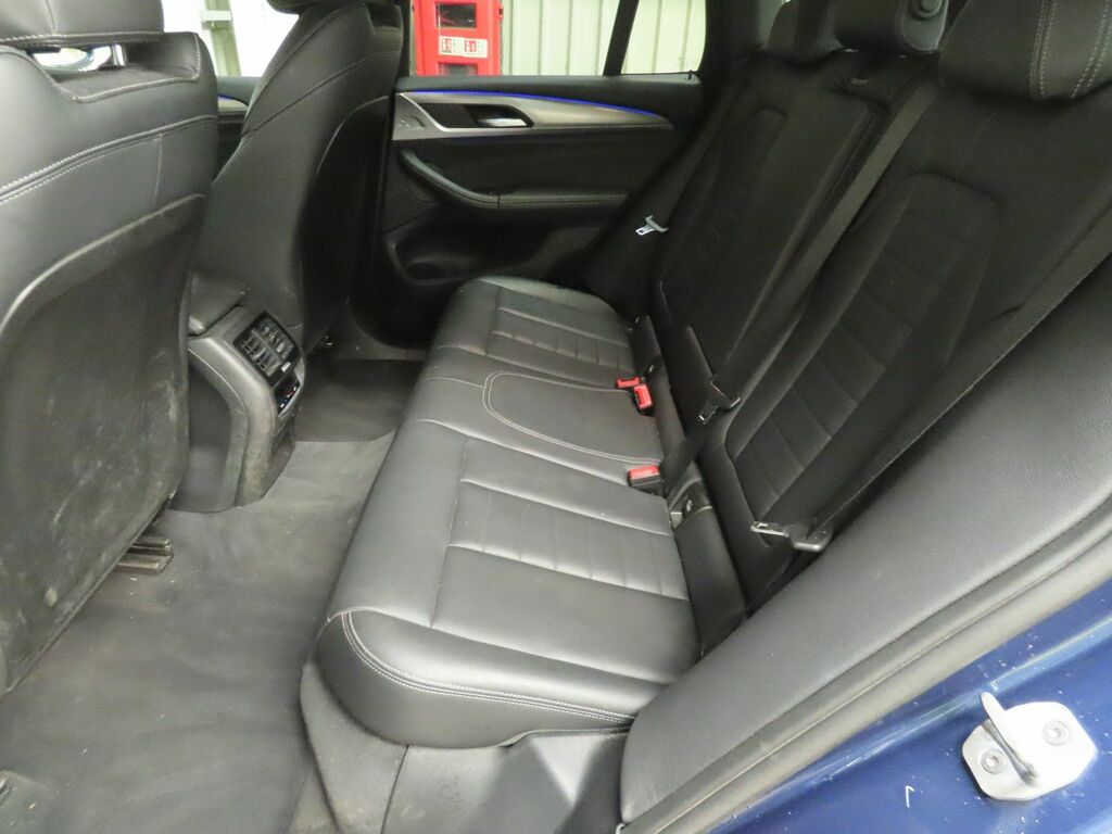 BMW X3 30D M Sport Suv SP68VNA Blue #4