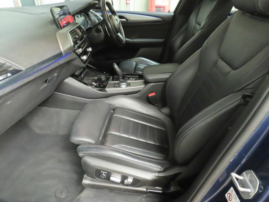 BMW X3 30D M Sport Suv SP68VNA Blue #5