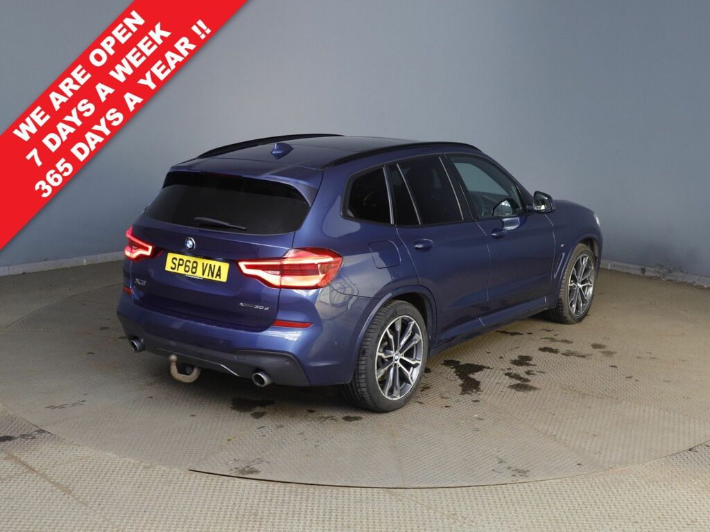 BMW X3 30D M Sport Suv Blue