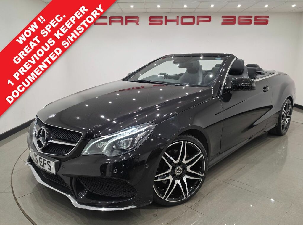 Mercedes-Benz E Class E220d Amg Line Edition Black