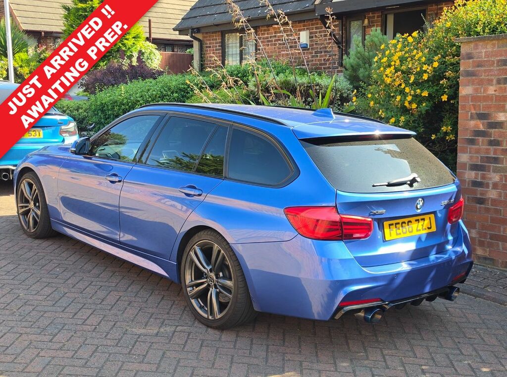 BMW 3 Series 335D M Sport Touring Blue #4