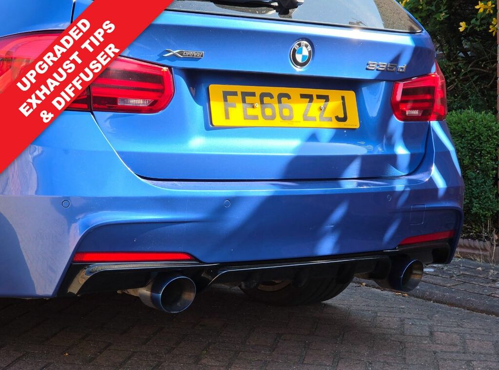 BMW 3 Series 335D M Sport Touring Blue #5