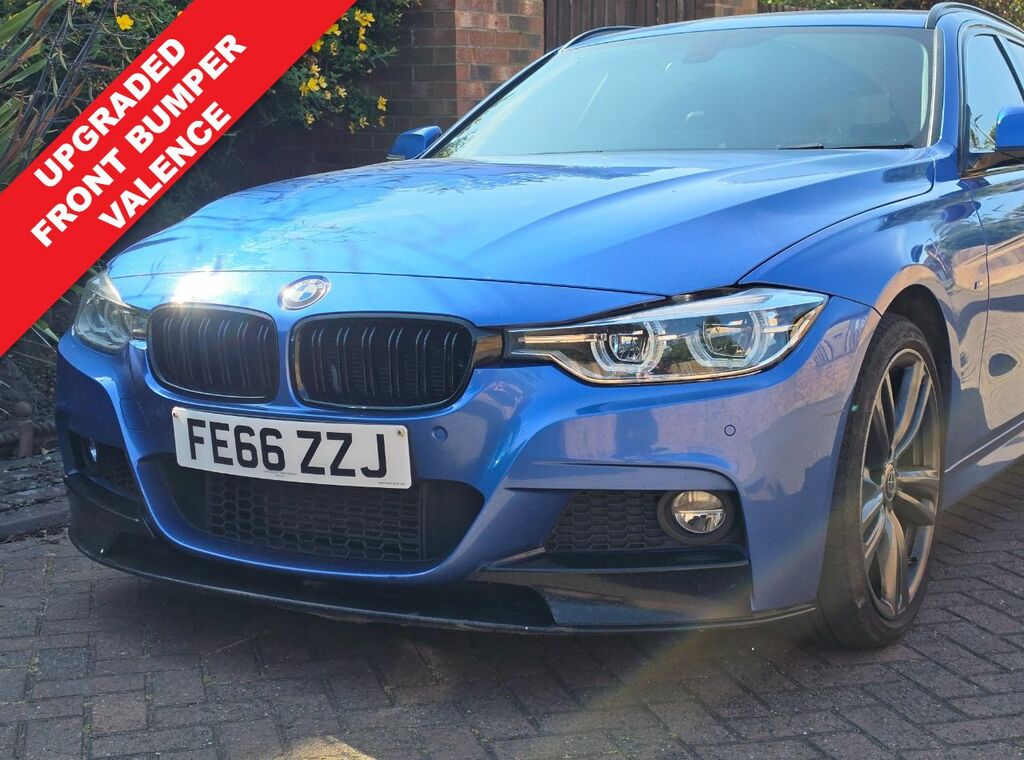 BMW 3 Series 335D M Sport Touring Blue #3