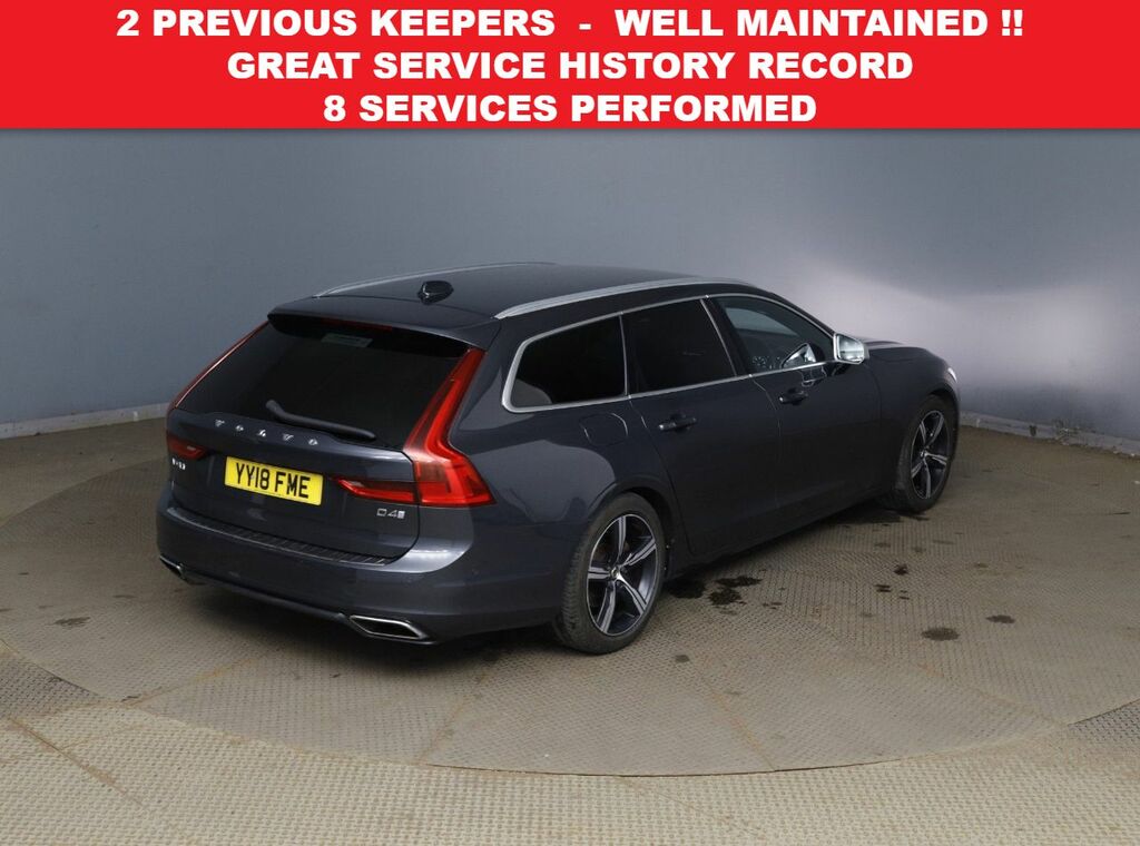 Volvo V90 D4 R-design Estate Grey #2