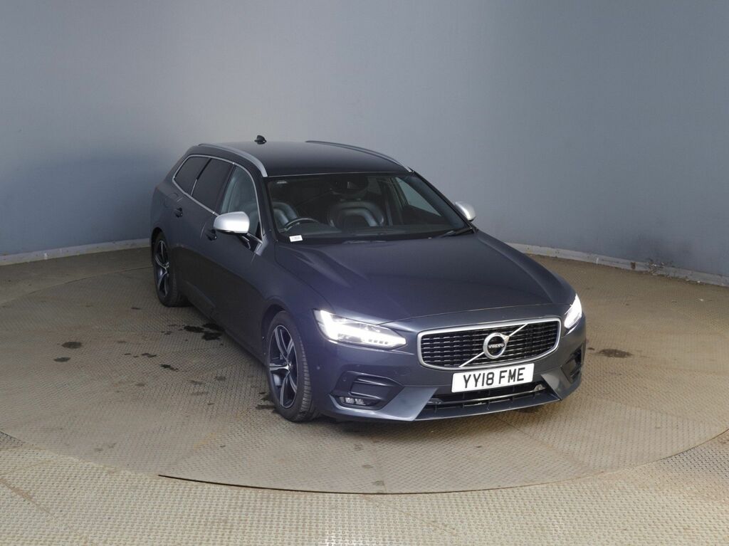 Volvo V90 V90 D5 R-design Awd Blue #8