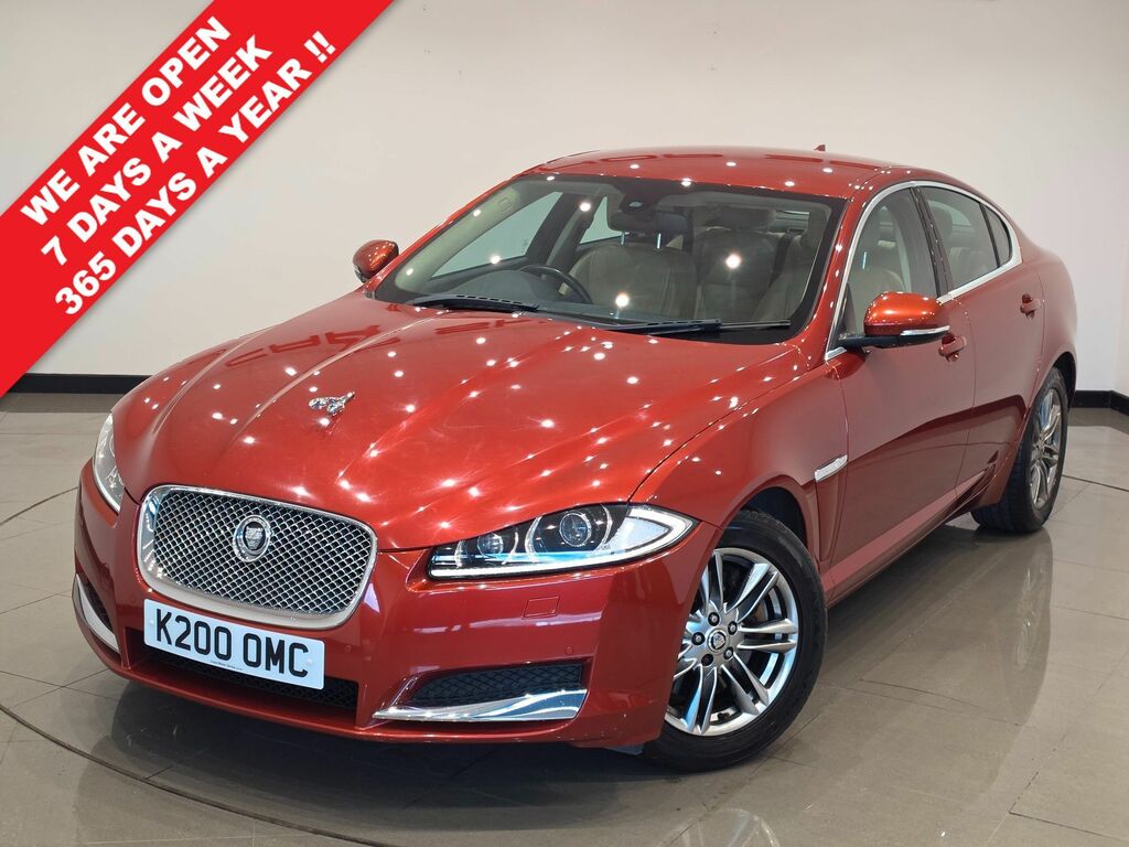 Jaguar XF Luxury Saloon Red #2