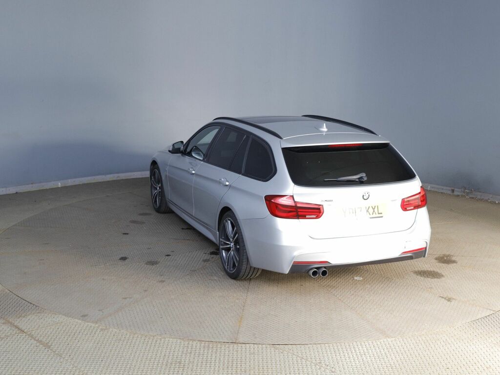 BMW 3 Series 320I M Sport Touring Silver #2