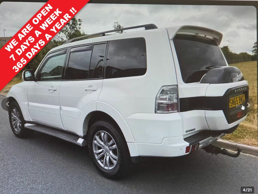 Mitsubishi Shogun Di-dc Sg3 Suv White #2