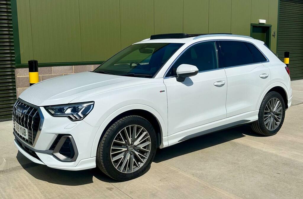 Audi Q3 Suv 2.0 Tfsi 40 S Line S Tronic Quattro Euro 6 S DG19YUB White