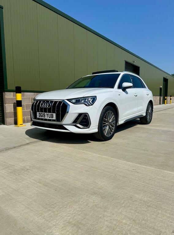 Audi Q3 Suv 2.0 Tfsi 40 S Line S Tronic Quattro Euro 6 S DG19YUB White #6