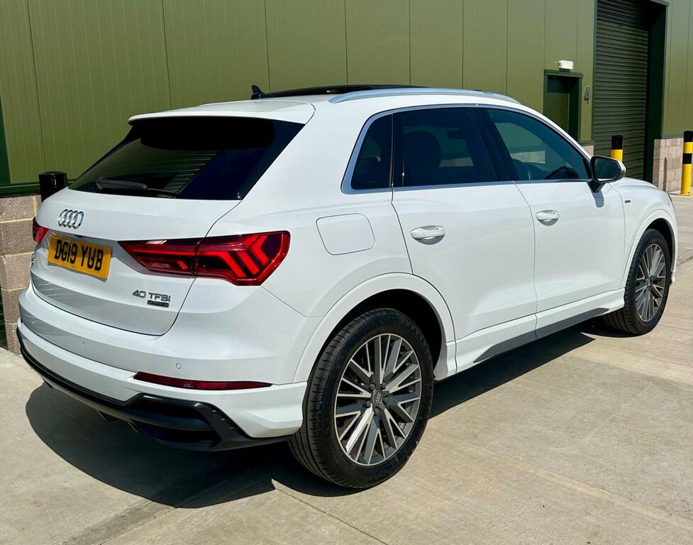 Audi Q3 Suv 2.0 Tfsi 40 S Line S Tronic Quattro Euro 6 S DG19YUB White #3