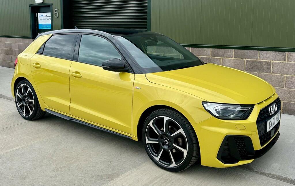 Audi A1 1.5 Tfsi 35 Black Edition Sportback S Tronic Euro Yellow #2