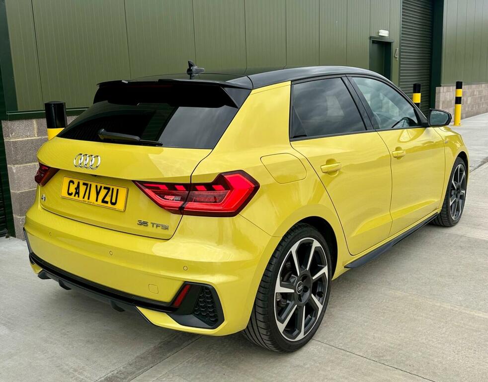 Audi A1 Hatchback 1.5 Tfsi 35 Black Edition Sportback S Tr Yellow