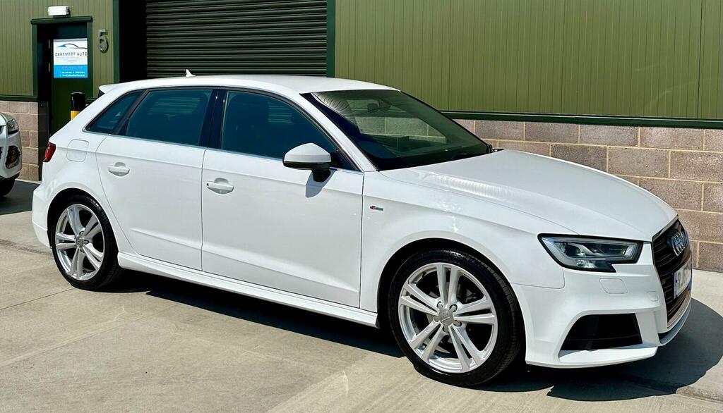 Audi A3 Hatchback 1.4 Tfsi Cod S Line Sportback Euro 6 S RJ66SXM White