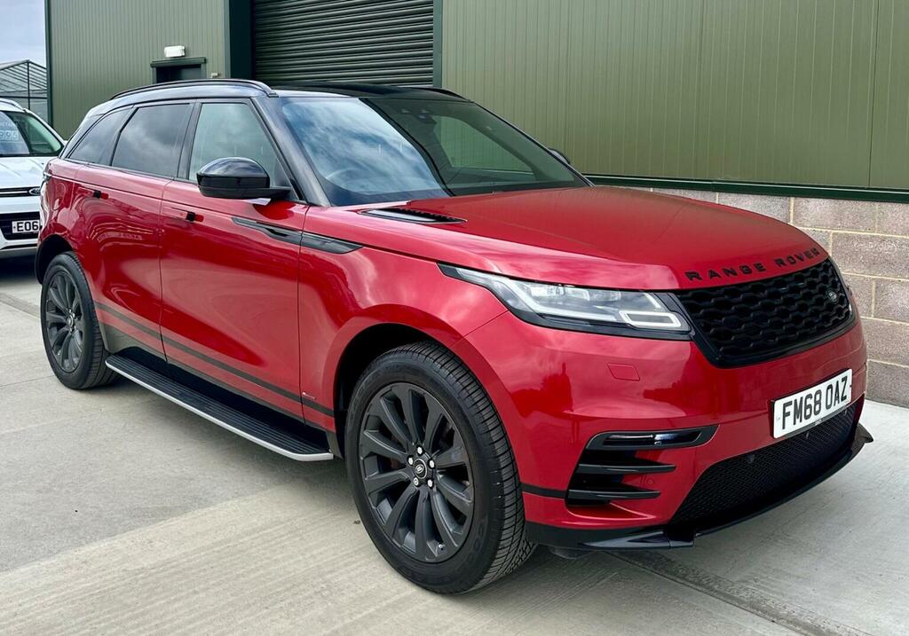Land Rover Range Rover Velar Suv 2.0 D240 R-dynamic S 4Wd Euro 6 Ss FM68OAZ Red #4