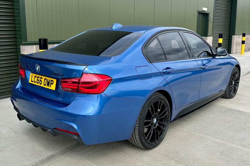BMW 3 Series Saloon 3.0 335D M Sport Xdrive Euro 6 Ss 4 LC66OWP Blue #2
