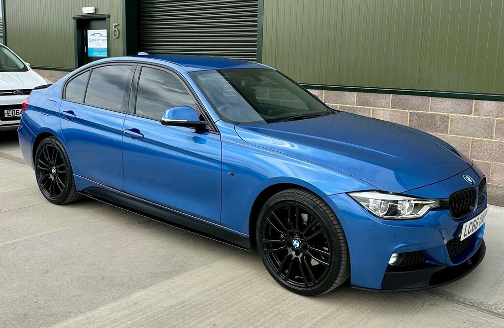 BMW 3 Series Saloon 3.0 335D M Sport Xdrive Euro 6 Ss 4 LC66OWP Blue #4