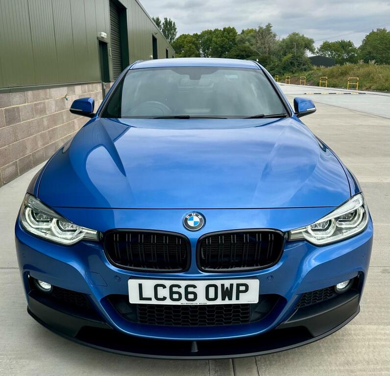 BMW 3 Series Saloon 3.0 335D M Sport Xdrive Euro 6 Ss 4 LC66OWP Blue #3