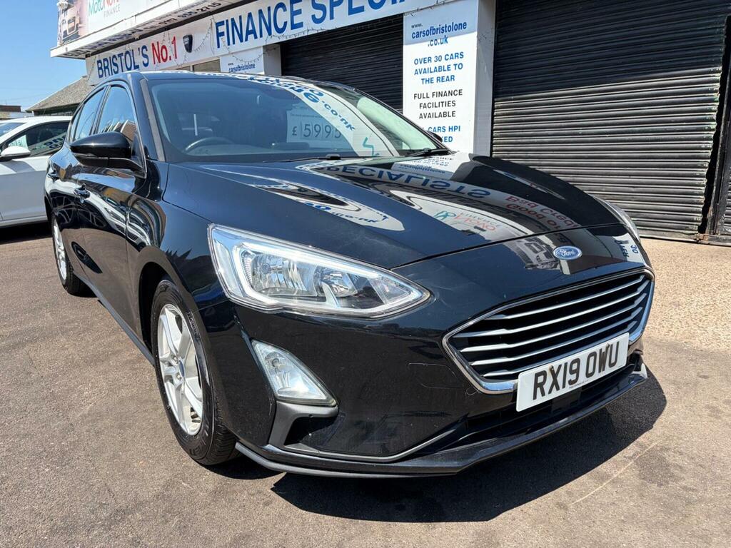 Ford Focus Hatchback 1.0T Ecoboost Zetec Euro 6 Ss 20 RX19OWU Black