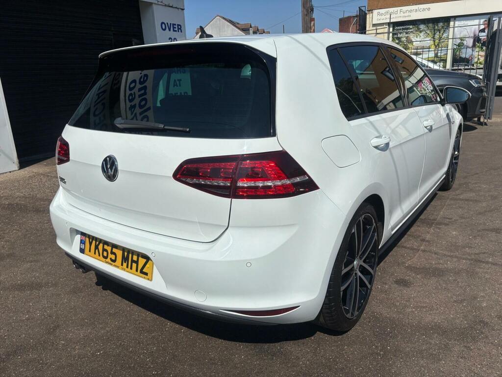 Volkswagen Golf Hatchback 2.0 Tdi Bluemotion Tech Gtd Euro 6 Ss YK65MHZ White #6
