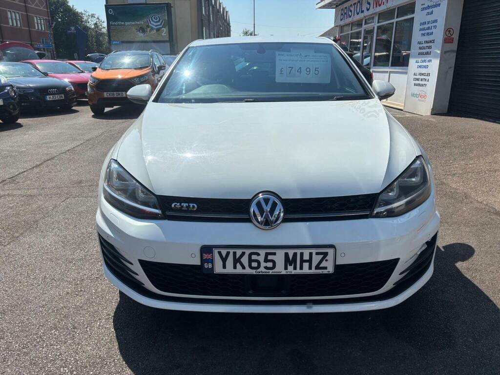 Volkswagen Golf Hatchback 2.0 Tdi Bluemotion Tech Gtd Euro 6 Ss YK65MHZ White #3