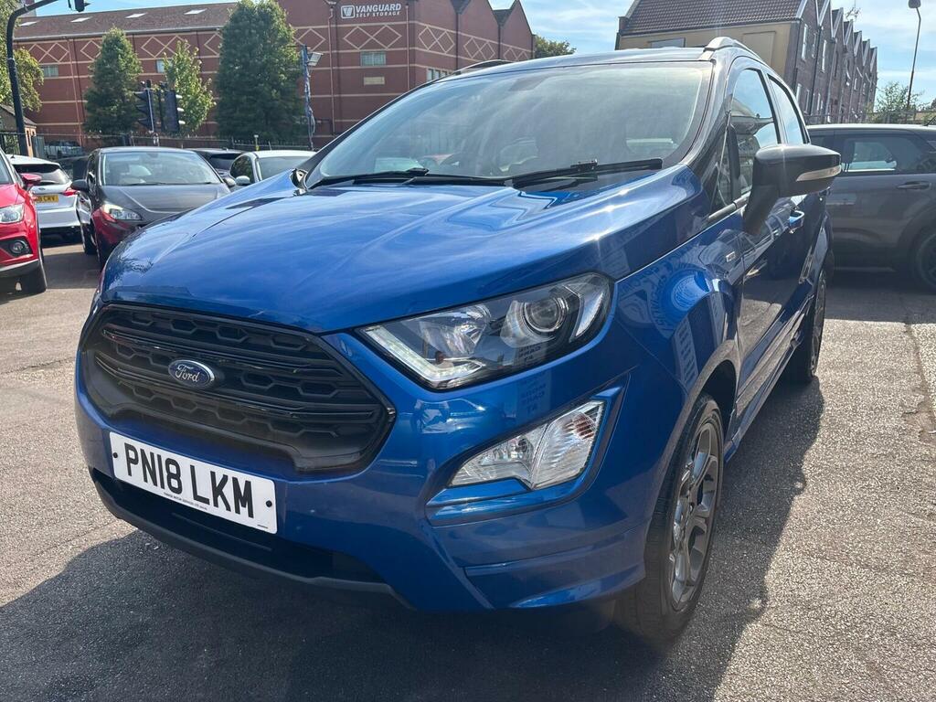 Ford Ecosport Suv 1.0T Ecoboost St-line Euro 6 Ss 20181 Blue #4