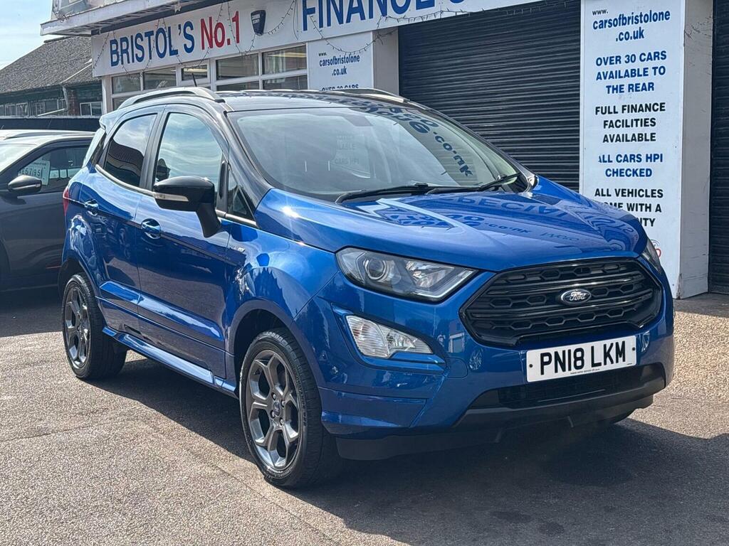 Ford Ecosport Suv 1.0T Ecoboost St-line Euro 6 Ss 20181 Blue