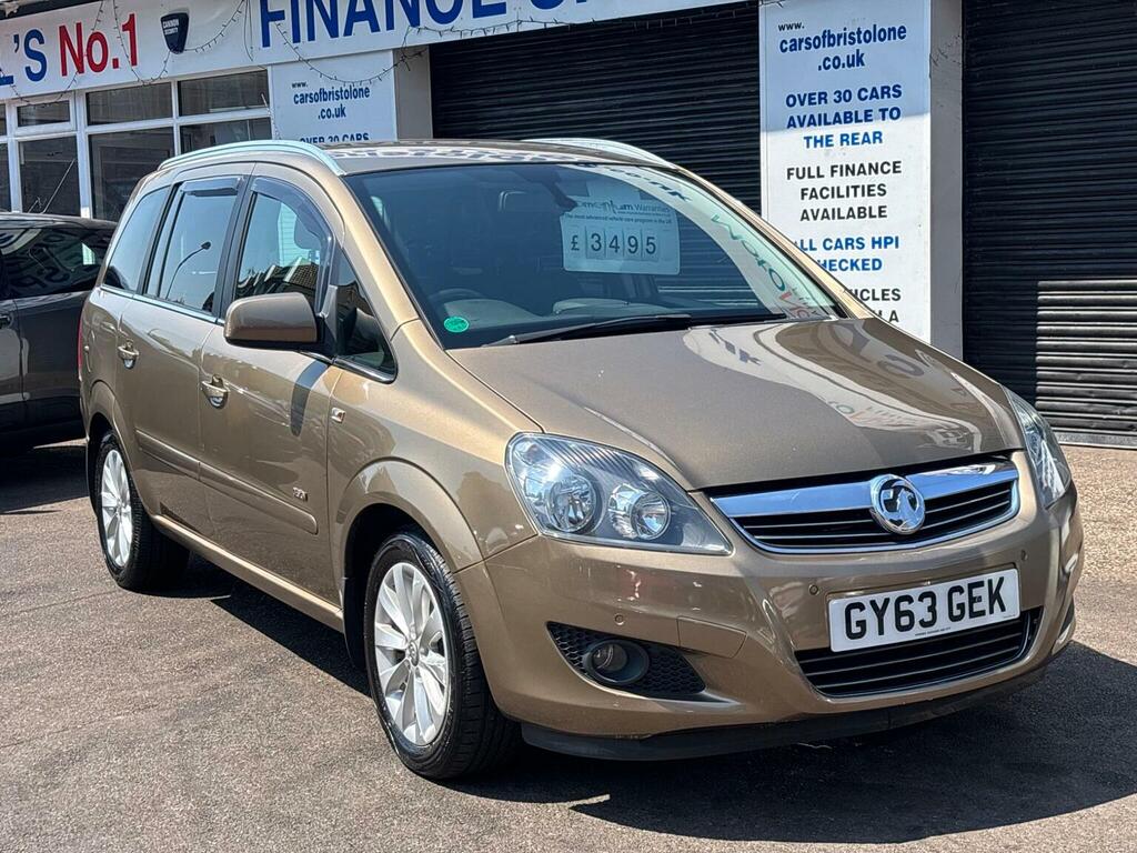 Vauxhall Zafira 1.8 16V Design Euro 5 Brown