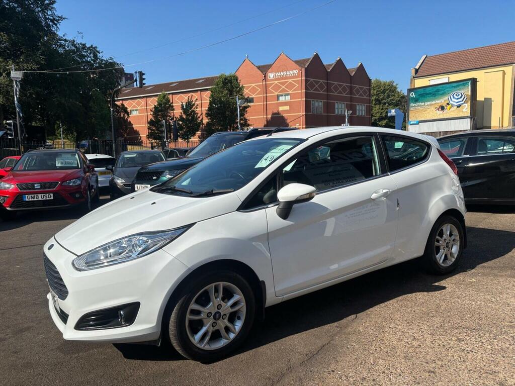 Ford Fiesta 1.0T Ecoboost Zetec Euro 6 Ss White #4