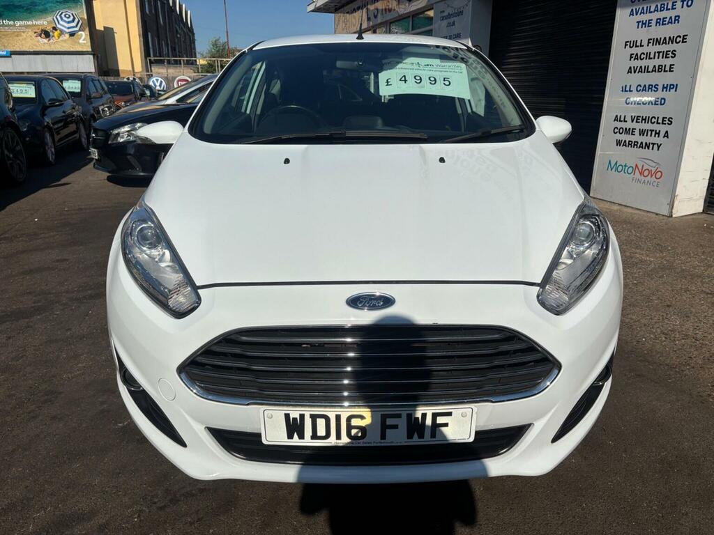 Ford Fiesta 1.0T Ecoboost Zetec Euro 6 Ss White #3