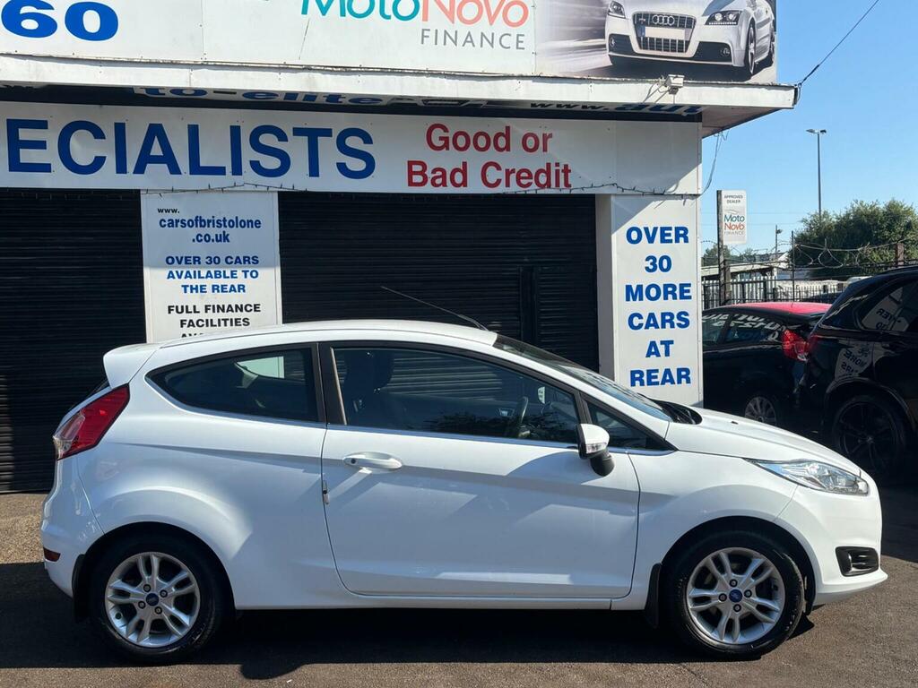 Ford Fiesta 1.0T Ecoboost Zetec Euro 6 Ss White #2