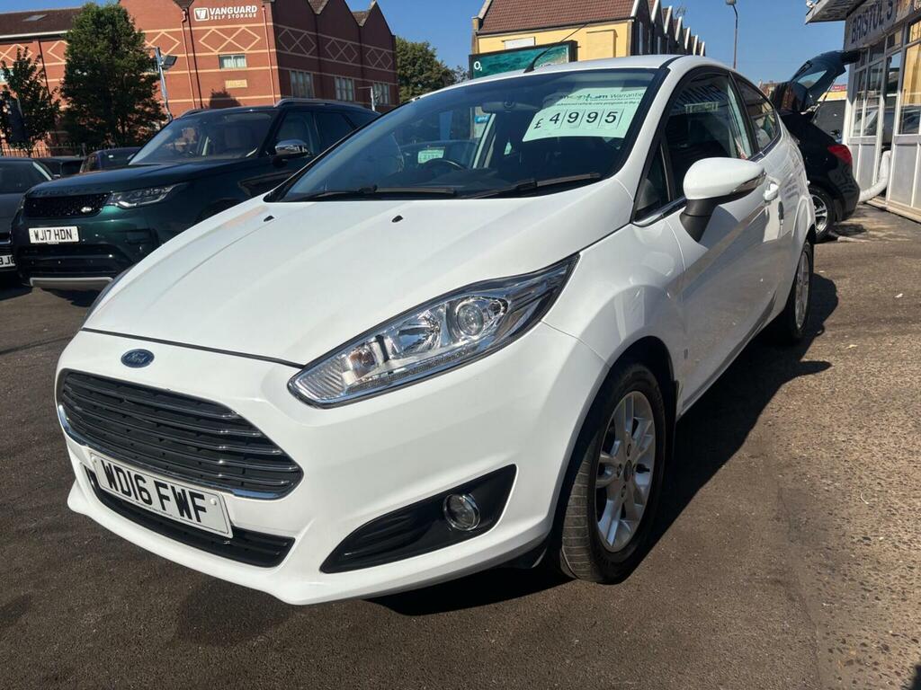 Ford Fiesta 1.0T Ecoboost Zetec Euro 6 Ss White #5