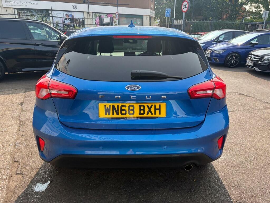 Ford Focus Hatchback 1.0T Ecoboost Titanium Euro 6 Ss WN68BXH Blue #6